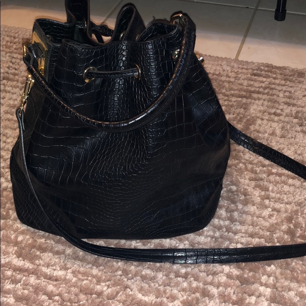 Topshop bucket bag